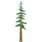 Evergreen Tree Wall Stencil | 1228 by Designer Stencils | Reusable Art Craft Stencils for Painting on Walls, Canvas, Wood |